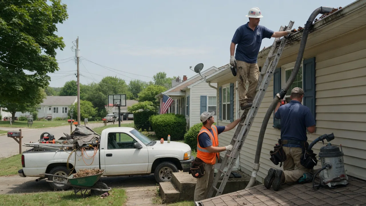 Gutter Installation in West Liberty, IL near me